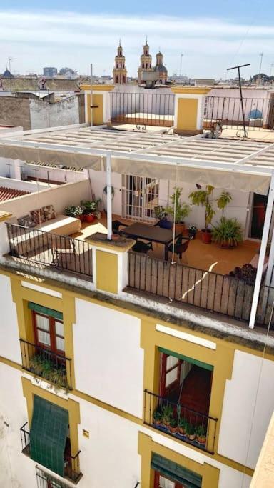 Atico Plaza Cristo De Burgos Apartamento Sevilha Exterior foto